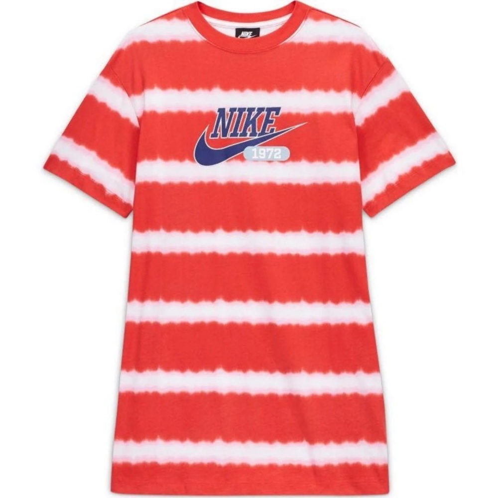 Nike Americana USA boyfriend tie dye dress in red size xs - Picture 2 of 3
